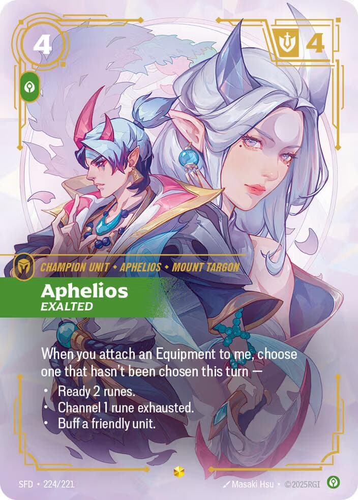 Aphelios - Exalted (Overnumber)