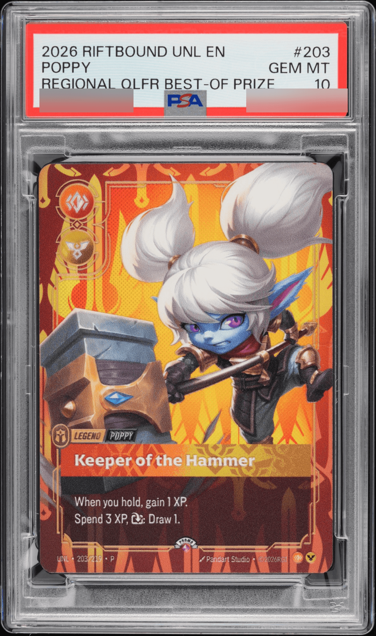 Poppy - Keeper Of The Hammer (Metal) — PSA 10