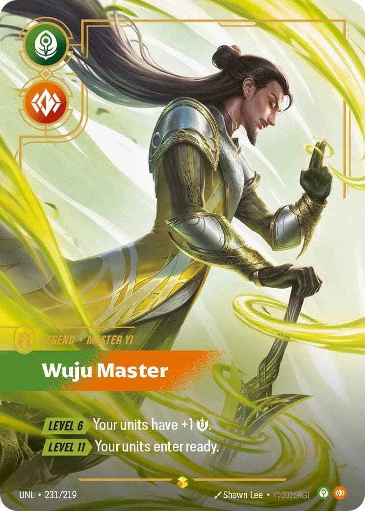 Master Yi - Wuju Master (Overnumber)