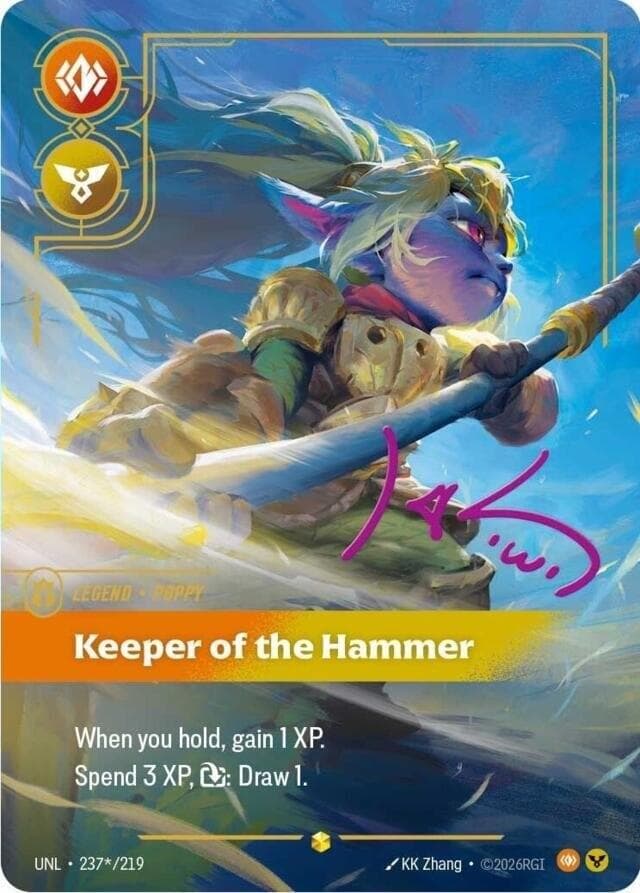 Poppy - Keeper Of The Hammer (Signature)