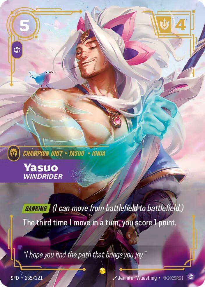 Yasuo - Windrider (Overnumber)