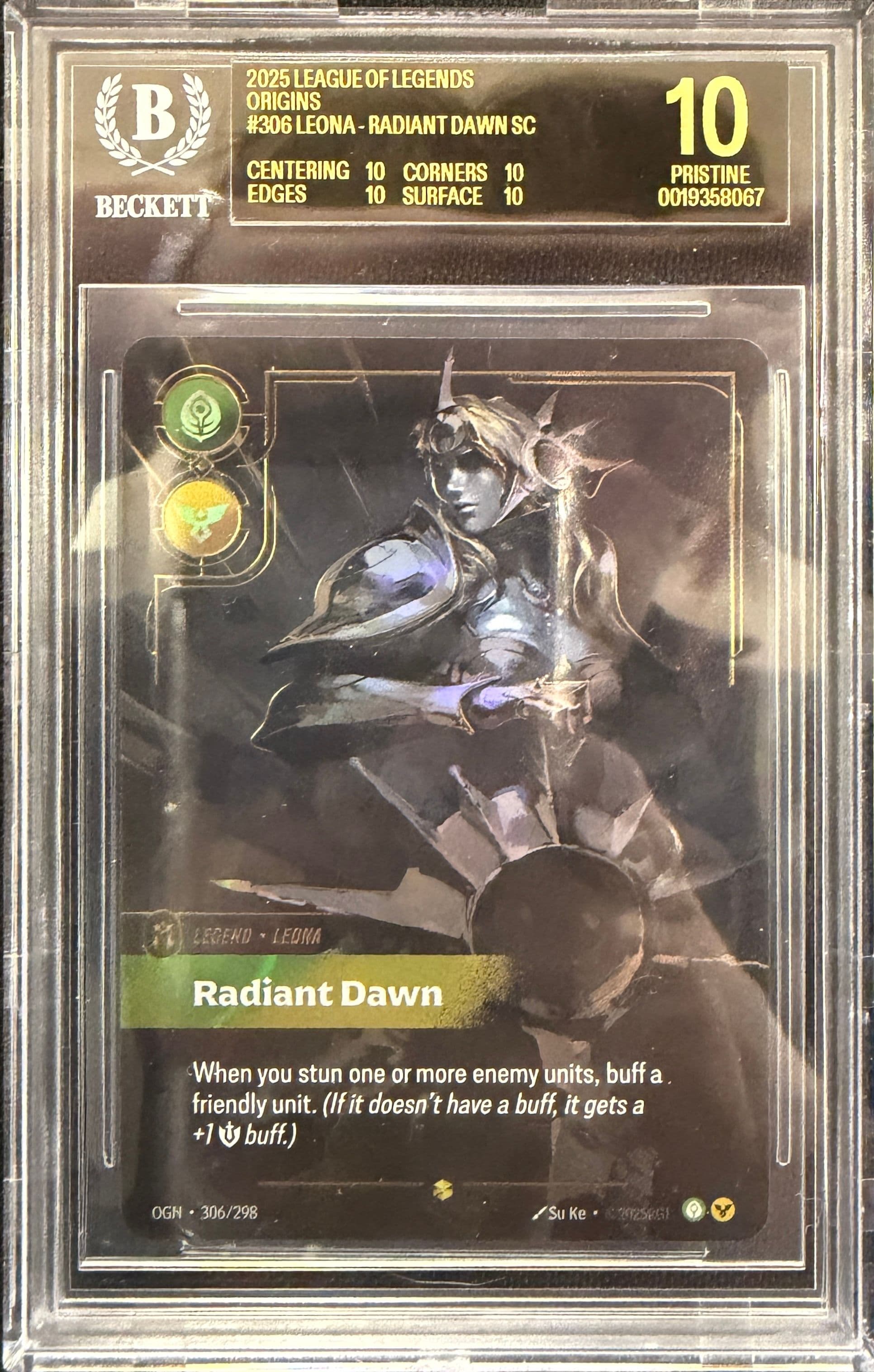 Leona - Radiant Dawn (Overnumber) — BGS Black Label