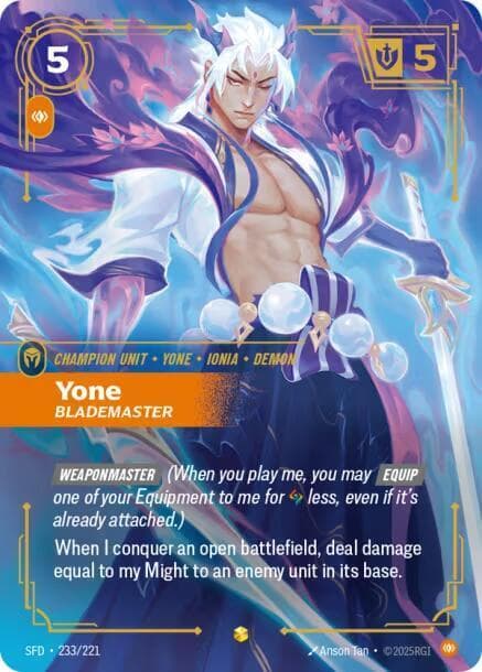 Yone - Blademaster (Overnumber)