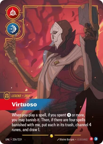 Jhin - Virtuoso (Overnumber)