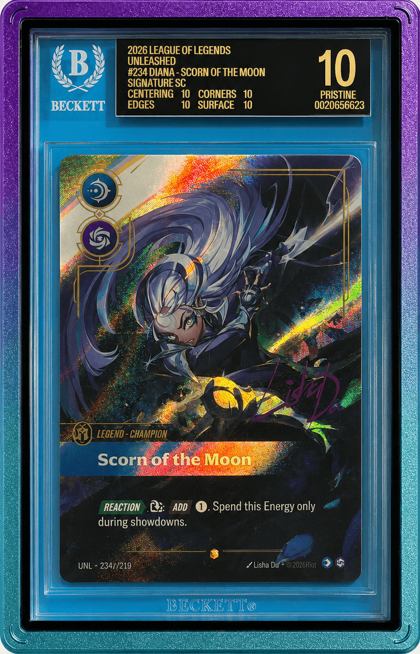 Diana - Scorn Of The Moon (Signature) — BGS Black Label — Front