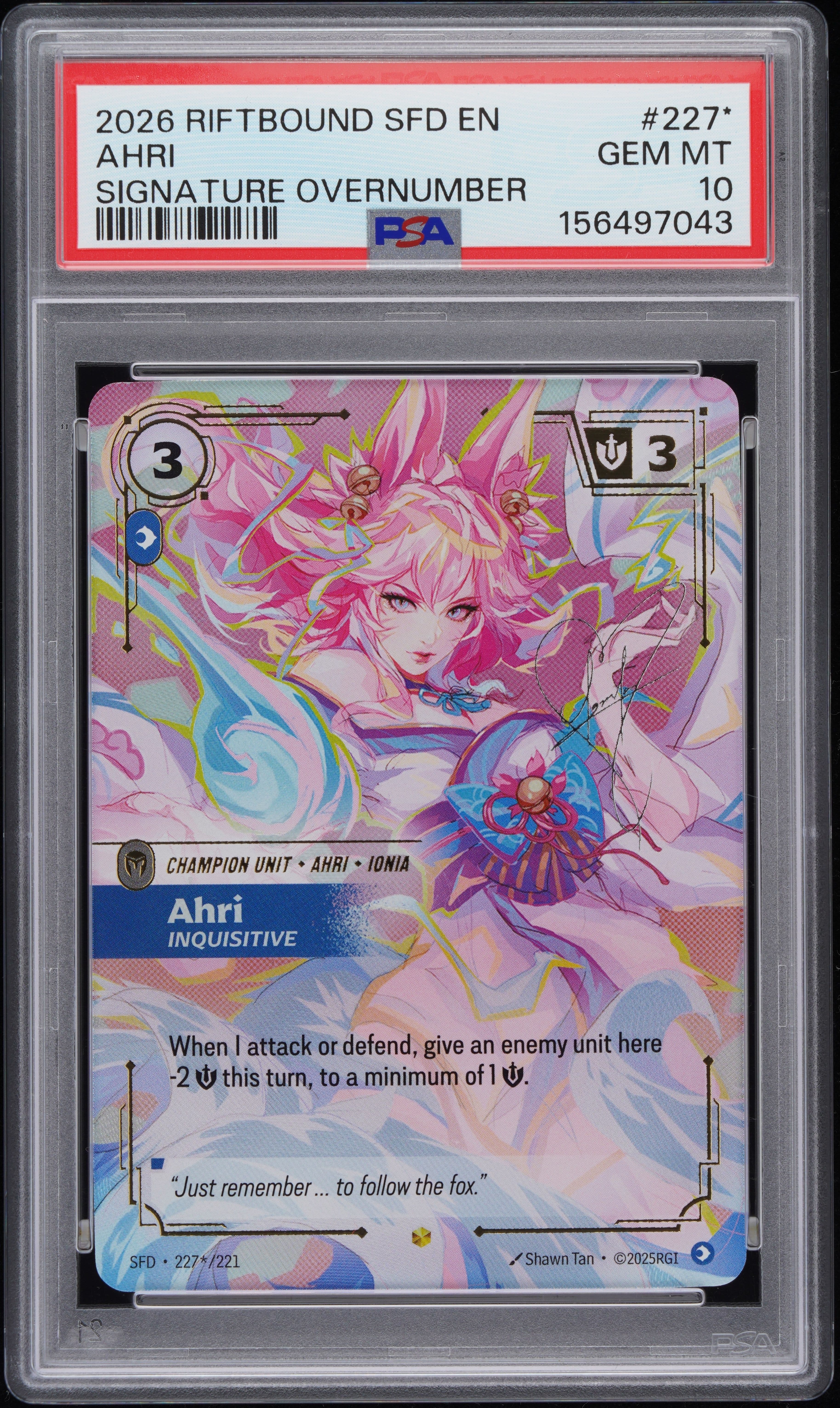 SPIRITFORGED #227* AHRI SIGNATURE OVERNUMBER