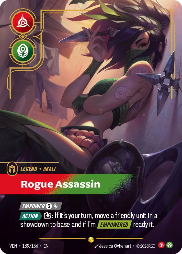 Akali - Rogue Assassin (Overnumber)