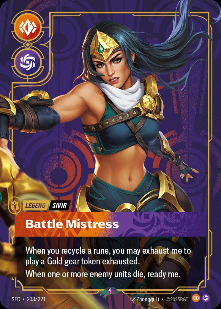 Sivir - Battle Mistress (Metal)