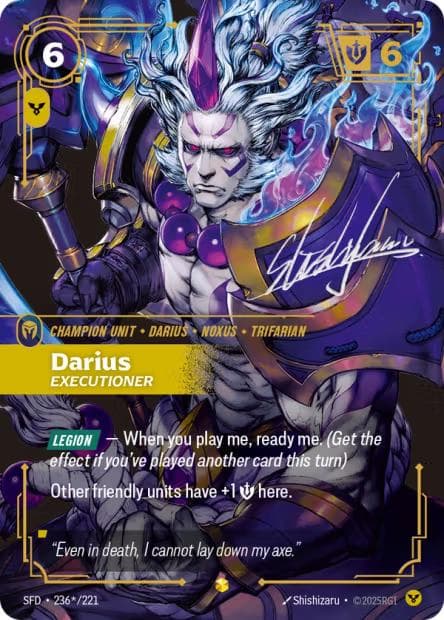Darius - Executioner (Signature)